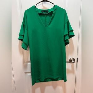 Zara Green dress
